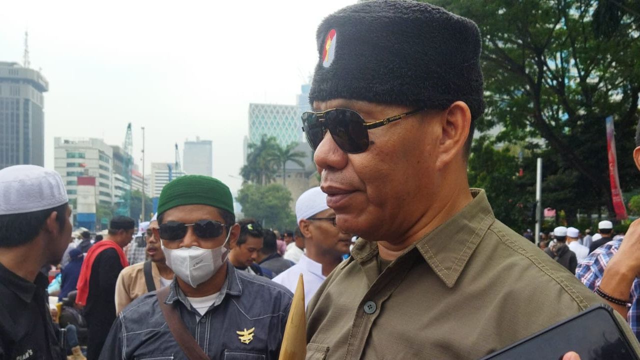 'Pecatan' TNI Ruslan Buton Ikut Ramaikan Aksi 411 di Patung Kuda, Sebut Rezim Jokowi Sewenang-wenang