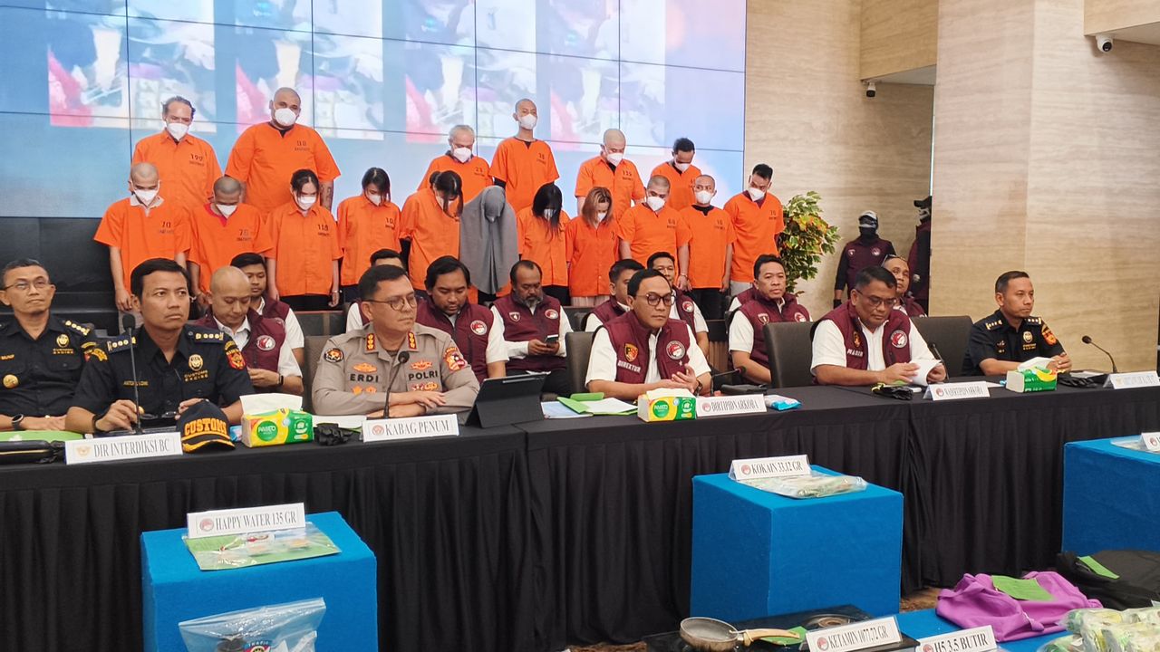 Bareskrim Bongkar Jaringan Narkoba DWP 2025 di Bali, 17 Orang Diamankan, Ini Datanya