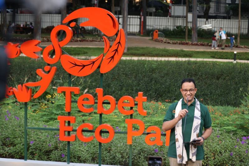 Taman Tebet Diresmikan, Anies: Ini Berfungsi sebagai Kolam Retensi