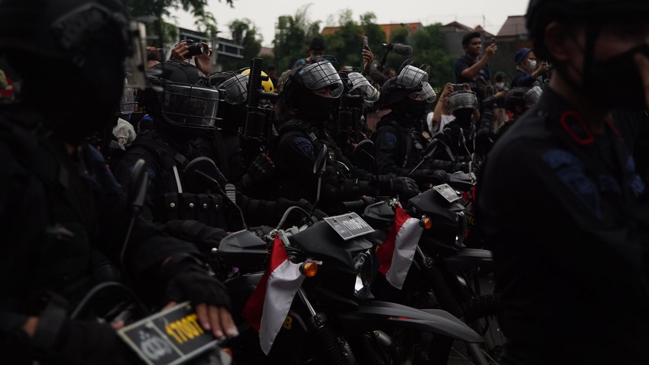 Penjelasan Polisi soal Massa yang Coba Serang Mako Brimob Kelapa Dua Depok