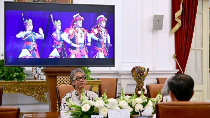 Butet Kartaredjasa Datangi Jokowi Bahas Proyek IKN di Istana