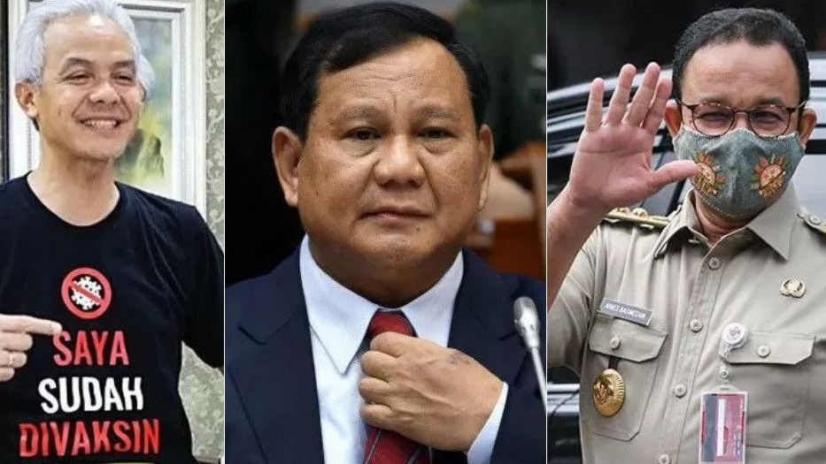 Survei SMRC: Ganjar Unggul dari Anies dan Prabowo pada Kelompok Pemilih yang Tahu Ketiga Calon