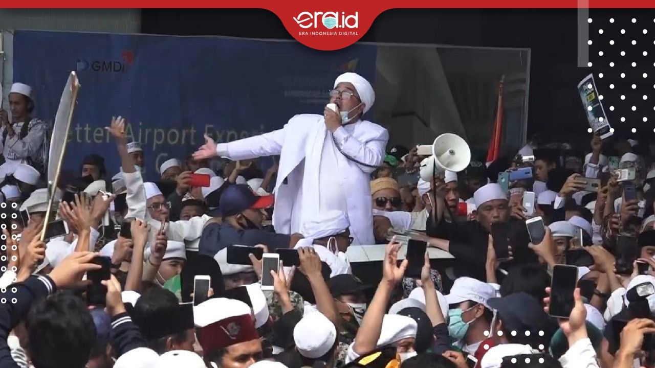 Rizieq Shihab Tanggapi Status Tersangka dari Polda Metro: Saya Tidak Pernah Lari