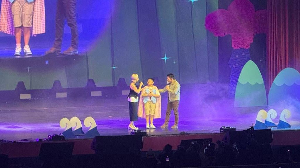 Momen Duet Maut Ariel NOAH dan BCL di Konser Jumbo, Bawakan Selalu di Nadimu dengan Orkestra