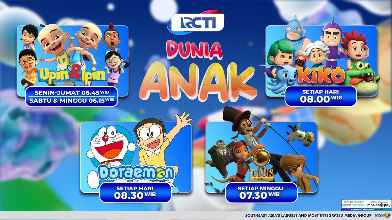 Pagi Ceria dengan Menyimak Dunia Anak di RCTI