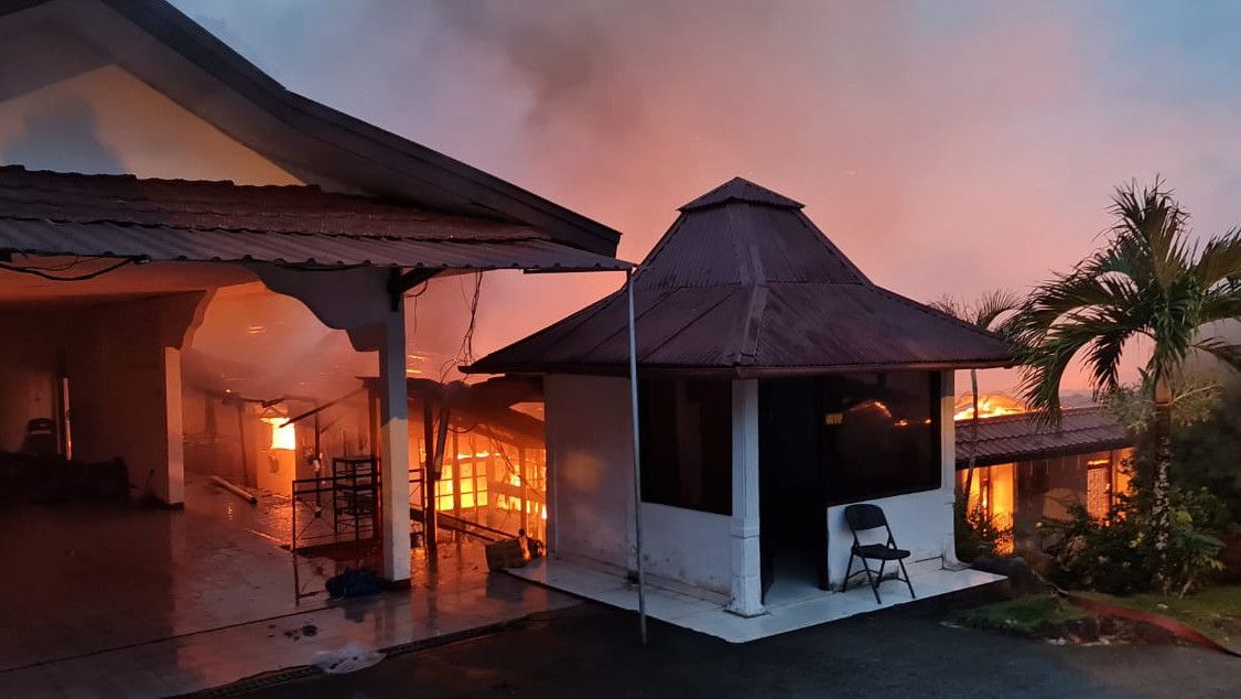 Kerugian Akibat Terbakarnya Rumah Dinas Kapolda Papua Capai Rp1 Miliar