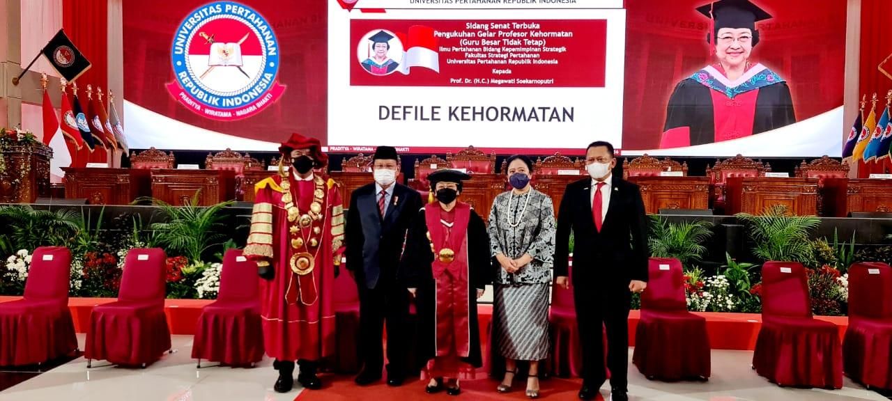 Pengukuhan Gelar Profesor Kehormatan Megawati (Dok. PDIP)