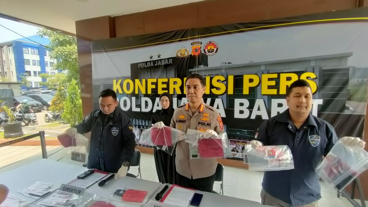 Polda Jabar Ringkus 7 Pelaku Layanan Streaming Pornografi Berbayar