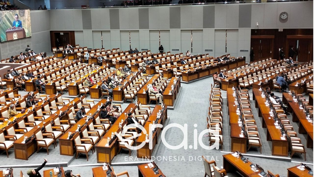 138 Anggota DPR Absen Rapat Paripurna Usai Libur Lebaran