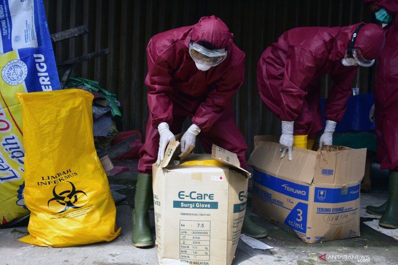 Rekristalisasi Jadi Solusi Sampah Medis Infeksius yang Meningkat Akibat Pandemi