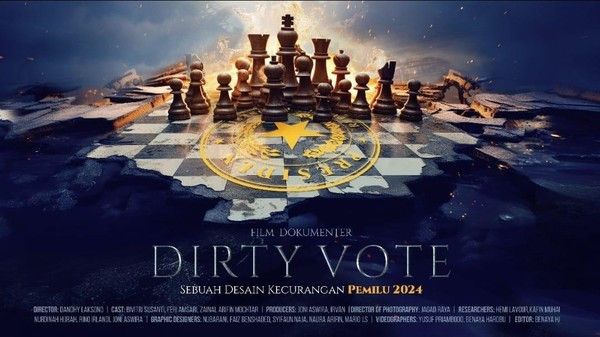 Sutradara dan 3 Pakar Hukum di Film Dirty Vote Dilaporkan ke Polisi