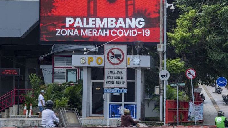 Kabar Baik, Kota Palembang Keluar dari Zona Merah COVID-19