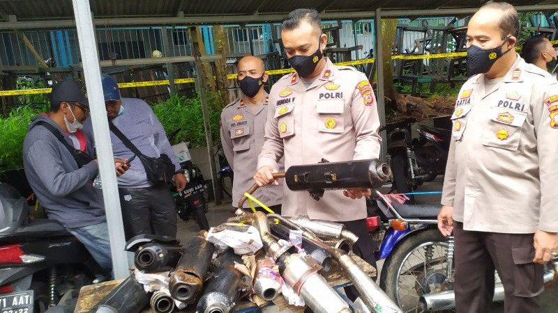 Labrak Aturan dan Dianggap Bikin Kotor, Ratusan Anak Motor di Bandung Ditangkap