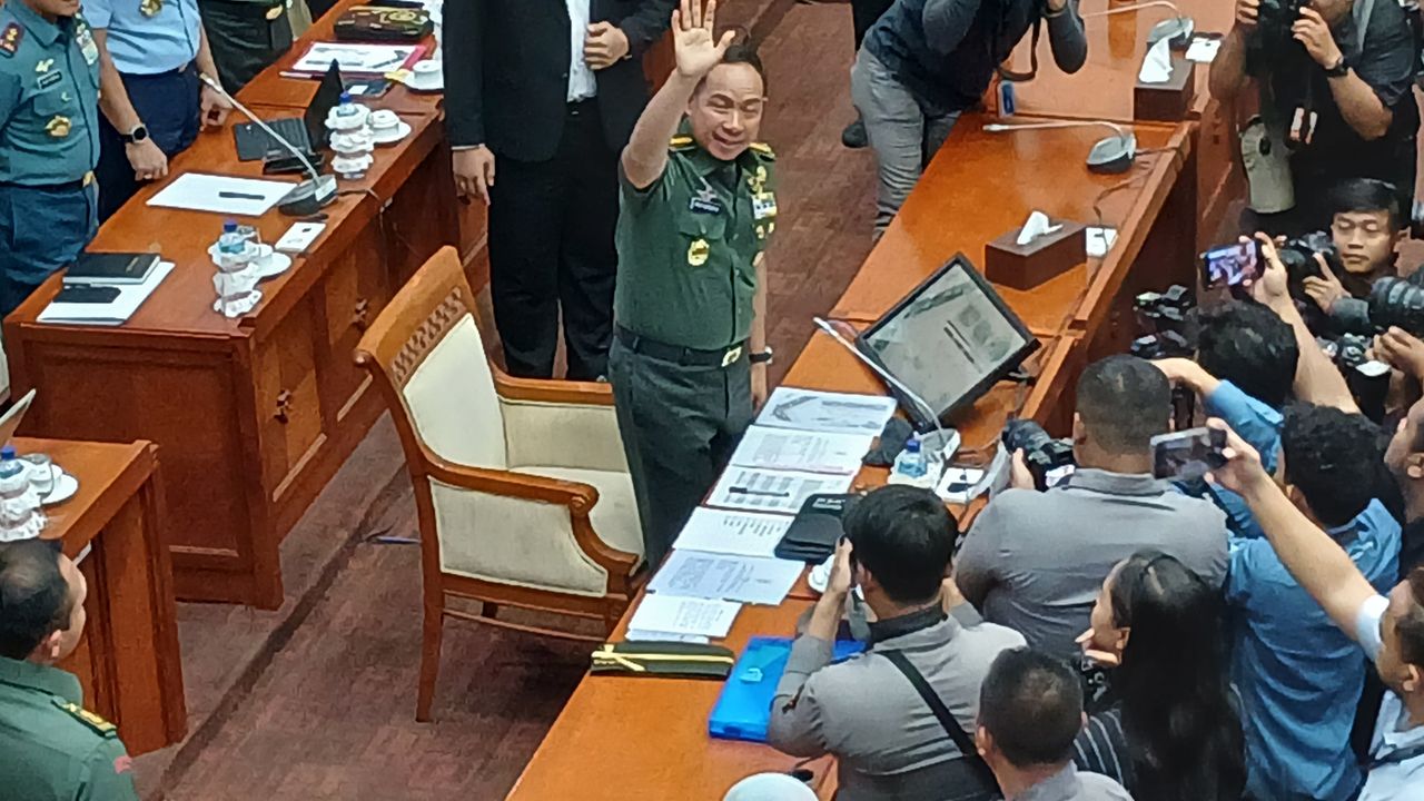 Jalani Fit and Proper Test Calon Panglima, Agus Subiyanto Angkat Visi TNI Prima
