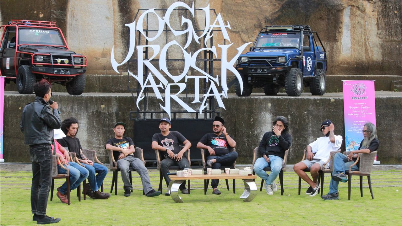 Rock on Jeep dan Tiket NFT, Sensasi Baru Nikmati Konser Rock Jogjarockarta di Masa Pandemi