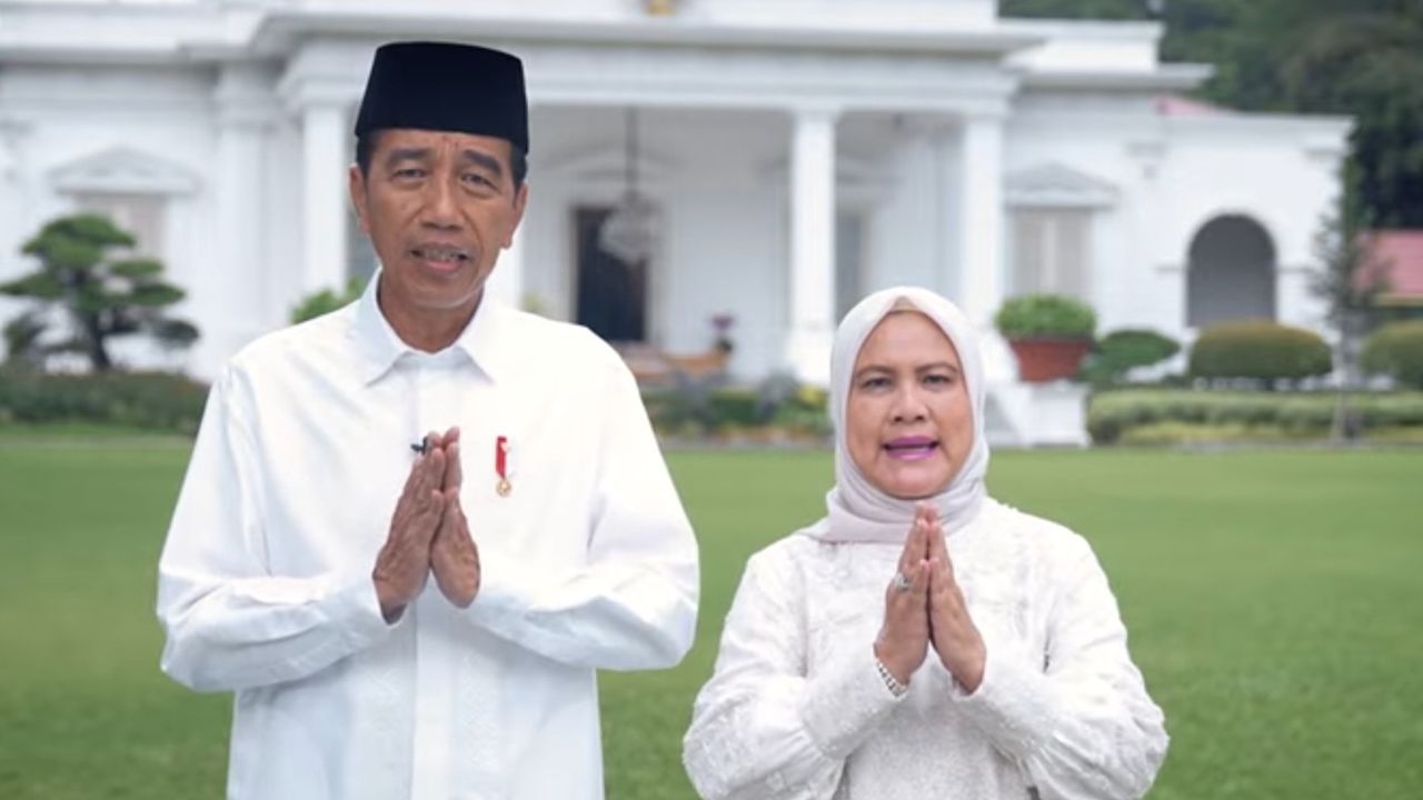 Sambut Lebaran 2024, Jokowi: Semoga Kita Bisa Saling Memaafkan