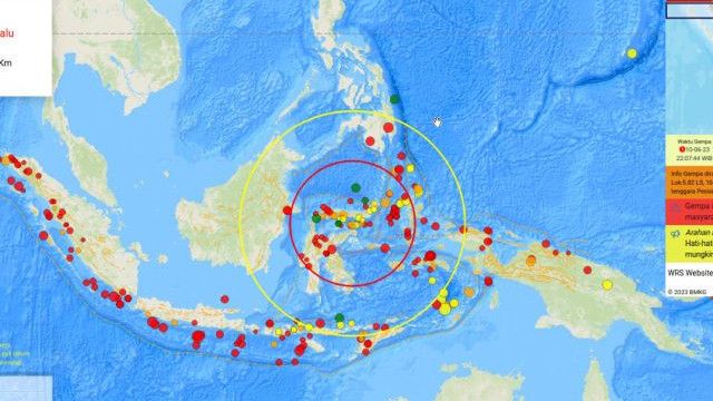 Gempa 5,4 SR Guncang Gorontalo, Tidak Berpotensi Tsunami