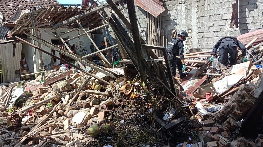 Sebuah Rumah di Sleman Meledak Hingga Radius 20 Meter, Polisi: Tempat Penyimpanan Petasan