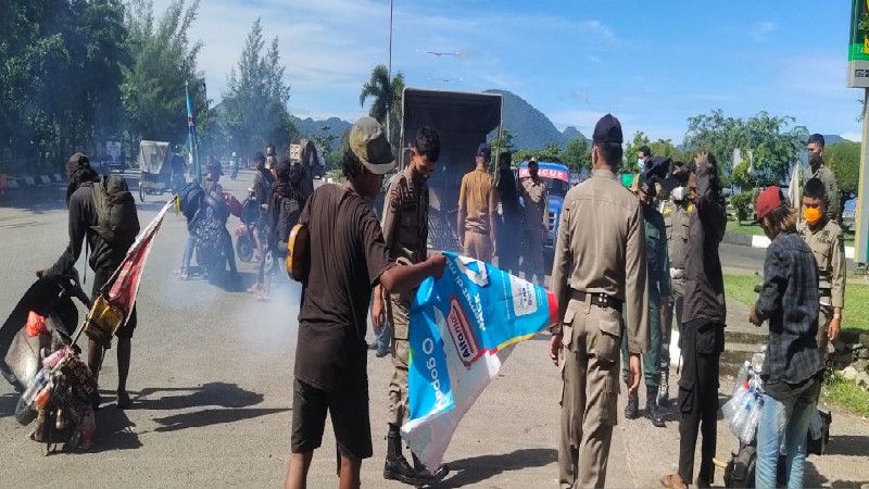 Satpol PP Banda Aceh Usir Anak Jalanan, Pengendara Vespa Ikut Terjaring