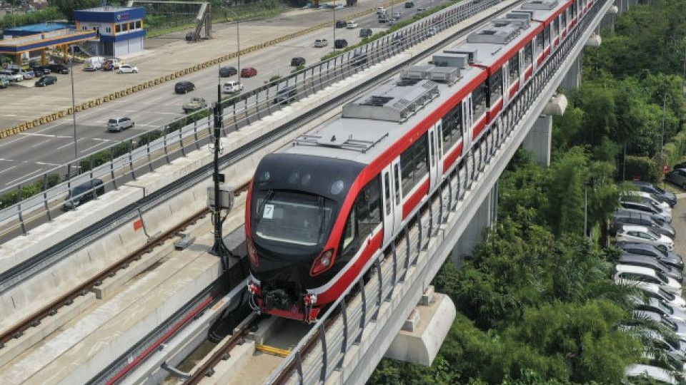 Peresmian LRT Jakarta Rute Kelapa Gading-Manggarai Tinggal Hitungan Hari