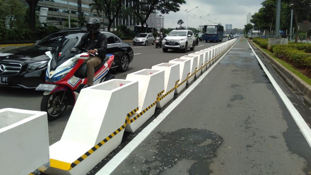 Soal Jalur Sepeda Permanen di Sudirman-Thamrin Buatan Anies, DPRD: Bikin Sempit Jalanan