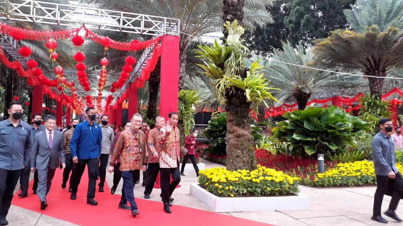 Jokowi hingga Megawati Hadiri Perayaan Imlek Nasional
