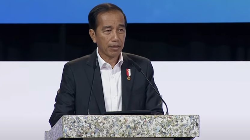 Canda Jokowi di Depan Pengusaha Singapura: Siapa yang Menang Pilpres 2024?