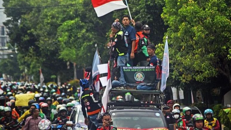 Gelar Demo Besar-besaran, 500 Ribu Pengemudi Ojol Bakal Matikan Aplikasi 20 Mei