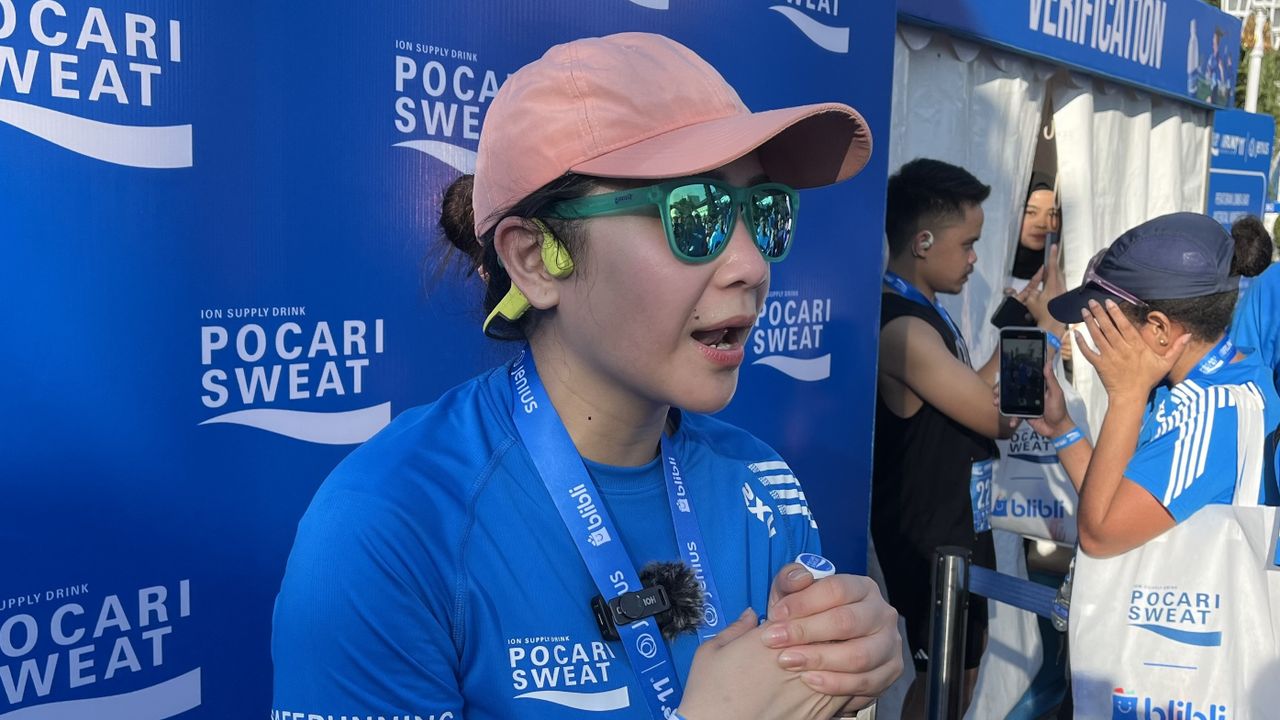 Ketularan Raffi Ahmad Hobi Lari, Nagita Slavina Ingin Ajak Anak-Anak Ikutan Marathon