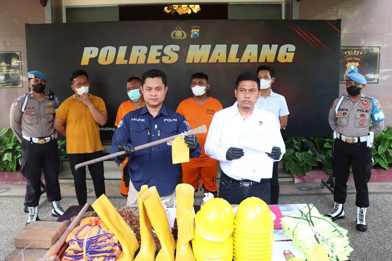 Polres Malang Tetapkan Dua Tersangka Kasus Pembongkaran Fasilitas Stadion Kanjuruhan