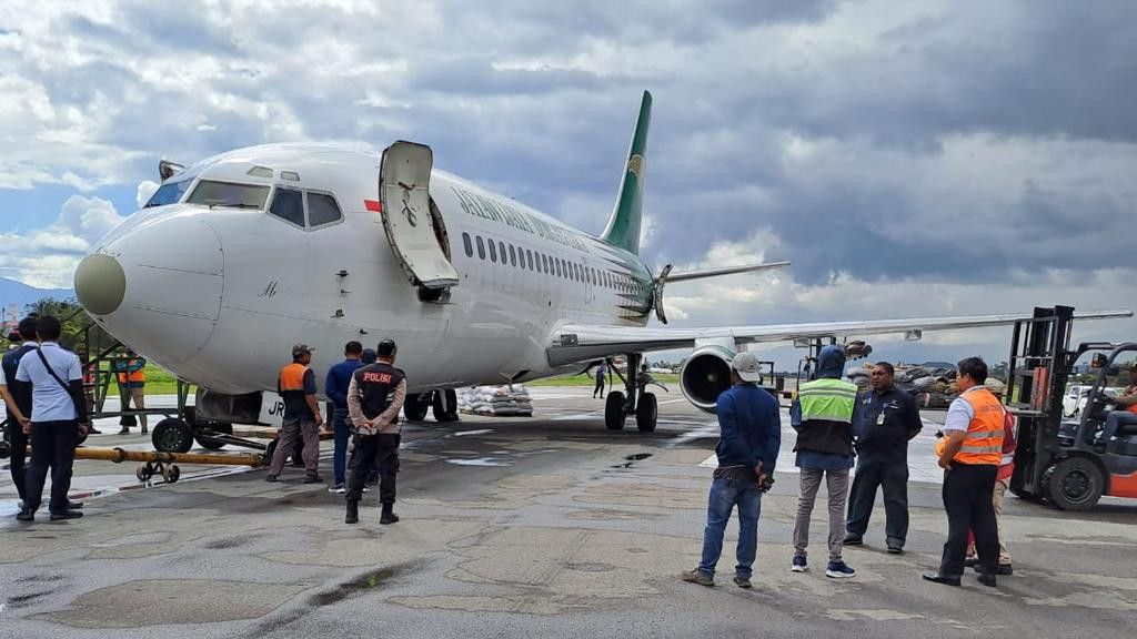 Pesawat Kargo Jayawijaya Dirgantara Alami Crash Landing di Bandara Wamena