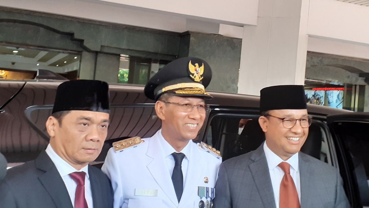 Heru Budi Jadi Pj Gubernur DKI Jakarta, Anies: Keputusan Pak Jokowi Tepat