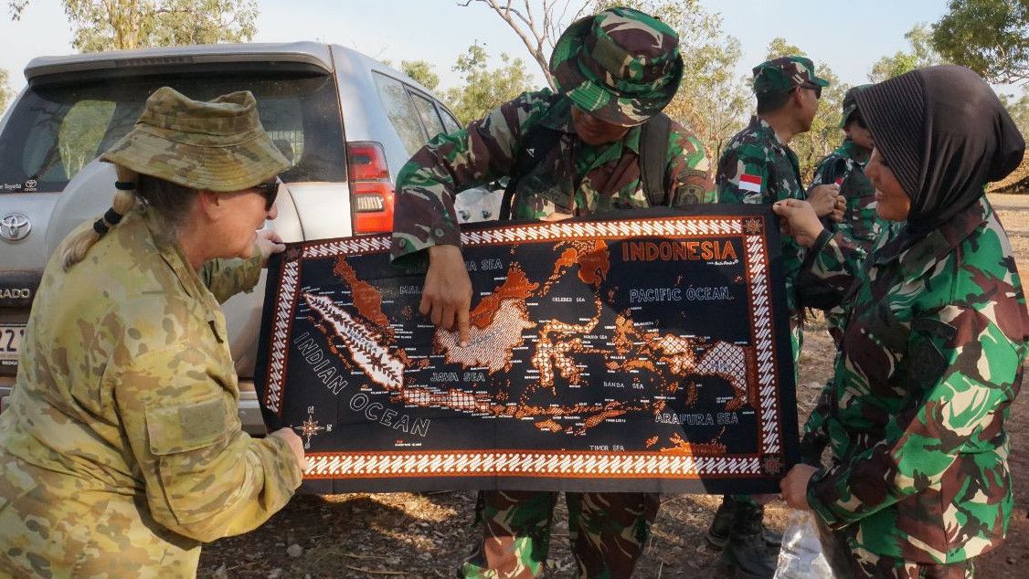 Ciptakan Rasa Saling Percaya di Kawasan, Indonesia-Amerika-Australia Latihan Bersama Penanggulangan Bencana