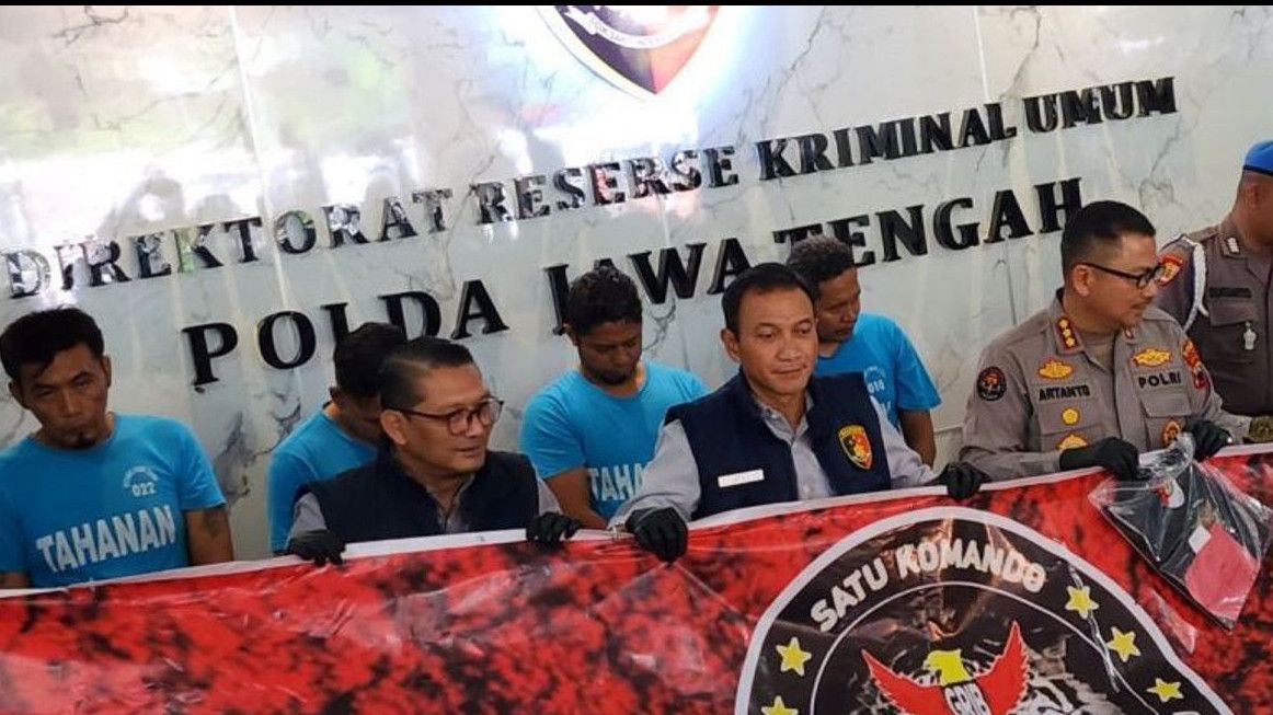 4 Anggota Grib Jaya Semarang yang Curi Aset Milik KAI Ditangkap, Satu Mobil Diamankan