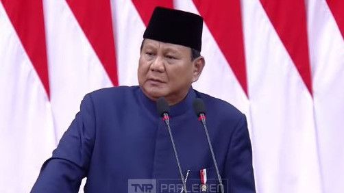 Sapa Tamu Negara di Pidato Perdana, Prabowo: Ini Kehormatan Besar Bagi Indonesia