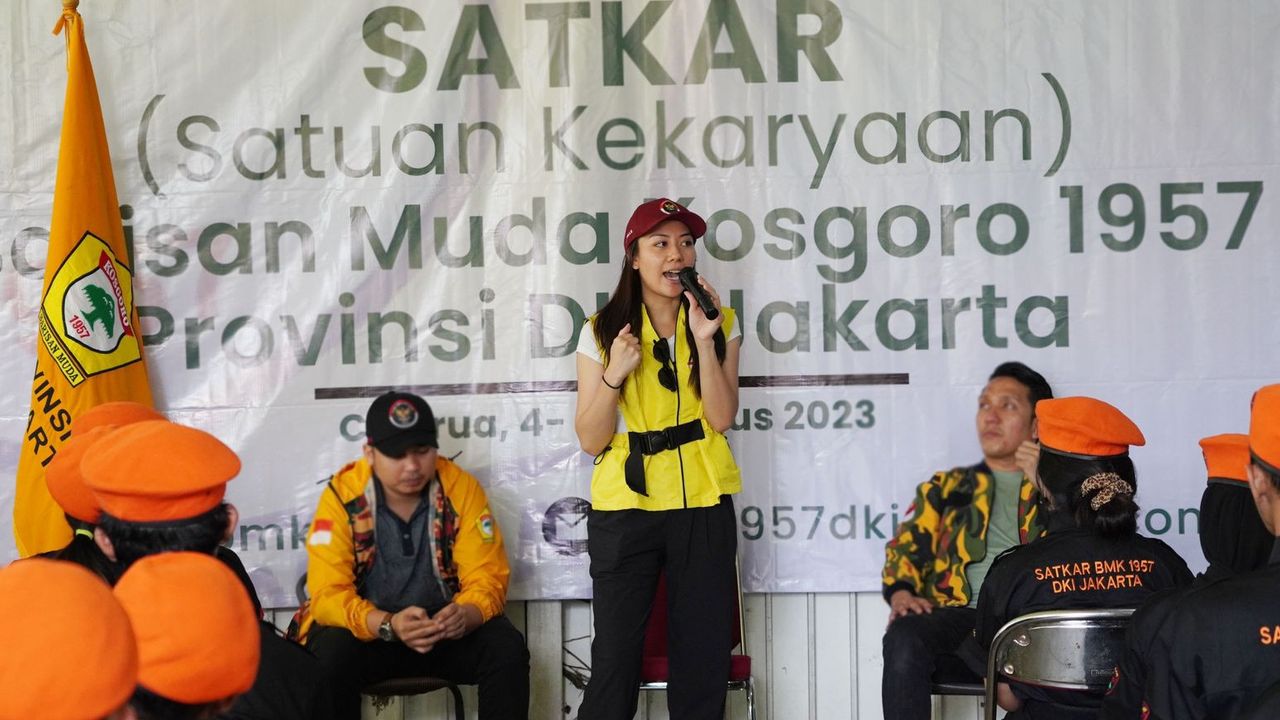 Kukuhkan Satkar BMK 1957 DKI, Stafsus Menpora Harap Bisa Bangun Kepemudaan di Jakarta