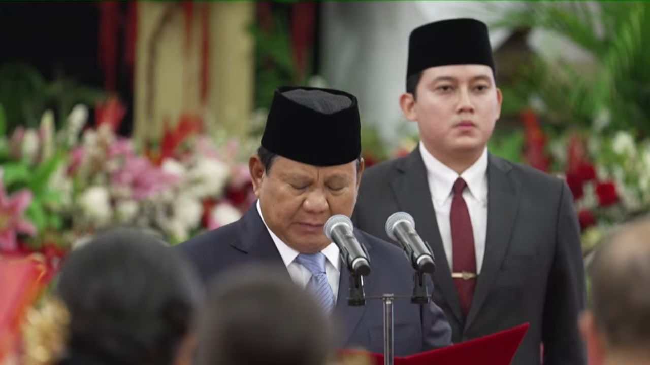 Prabowo Resmi Lantik 56 Wakil Menteri Kabinet Merah Putih