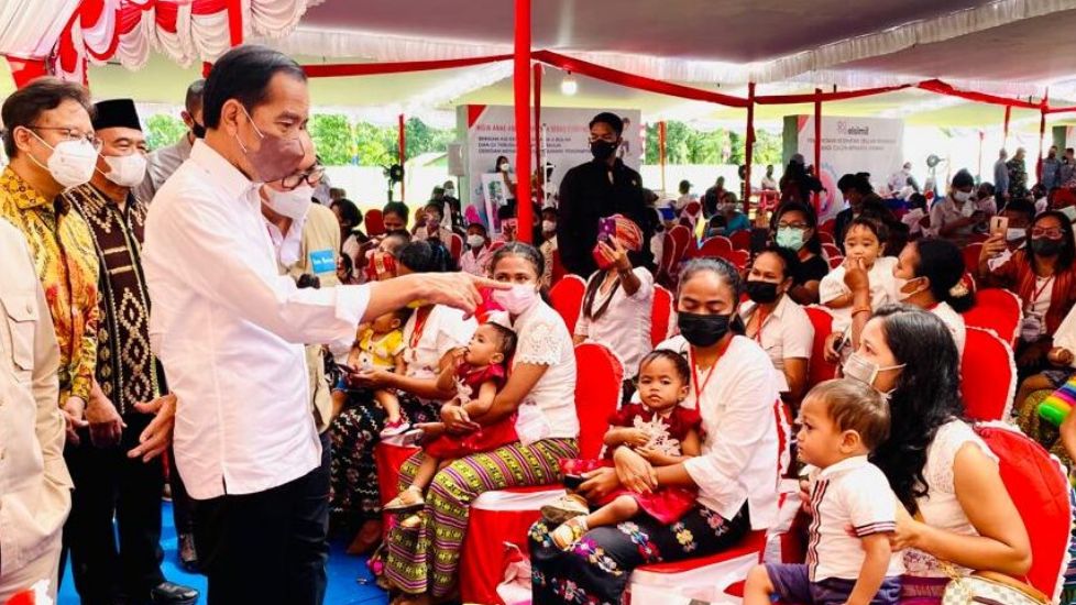 Targetkan Angka Prevalensi Stunting Di Bawah 14 Persen pada 2024, Jokowi: Belum Tentu Pengantin Tahu Apa yang Harus Dilakukan