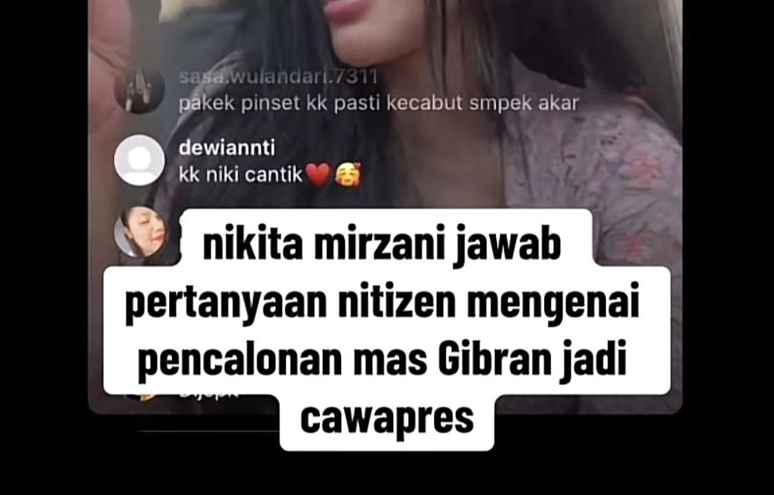 Nikita Mirzani (Foto: TikTok/@pras_sensasi_artis)