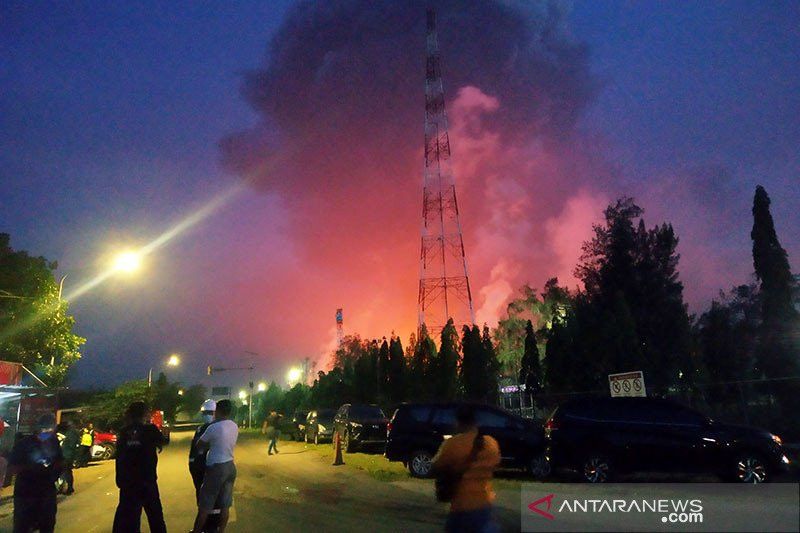 Polri Tunggu Api Kilang Pertamina Balongan Padam Total untuk Investigasi