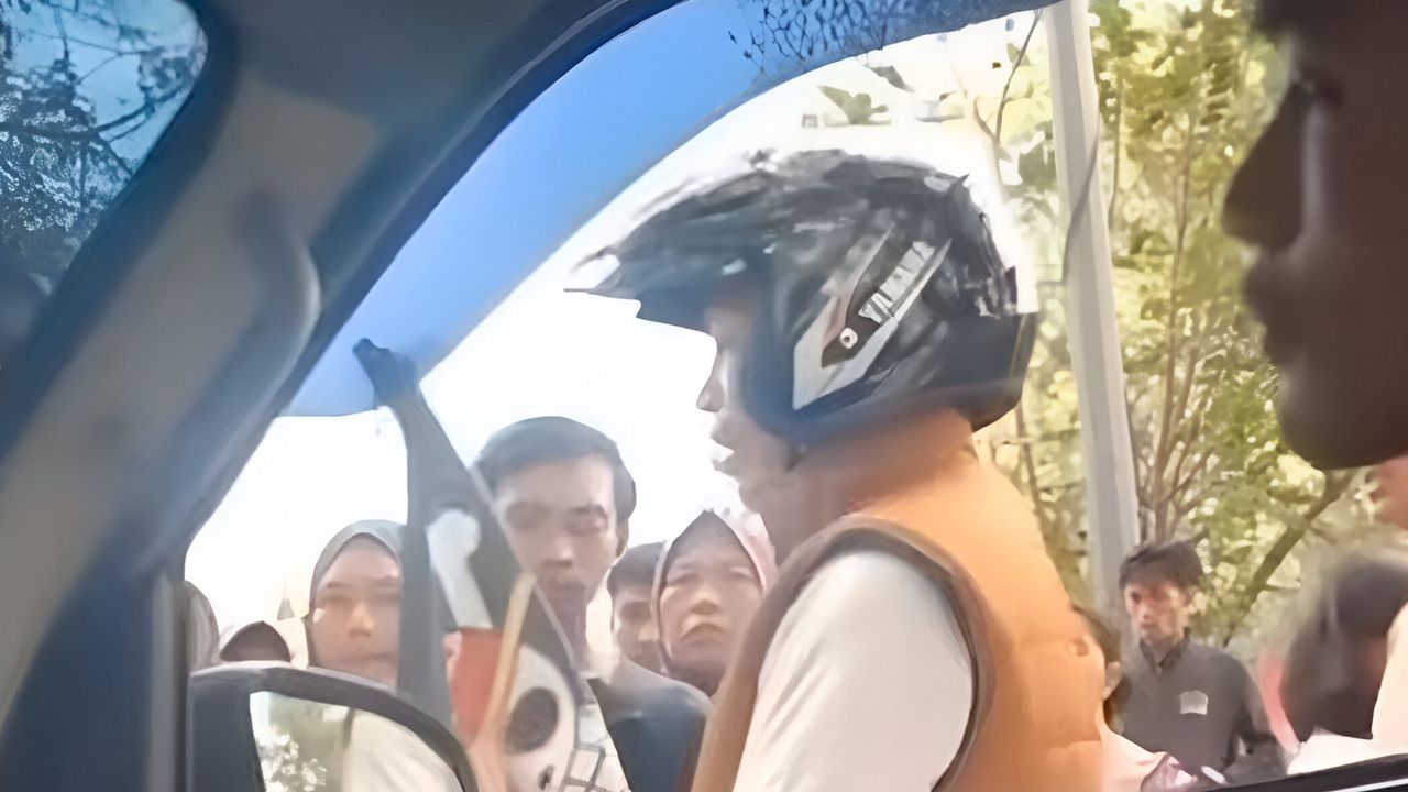 Pria Ngaku Anggota TNI Tampar Penjual Sayur yang Kibarkan Bendera One Piece di Makassar