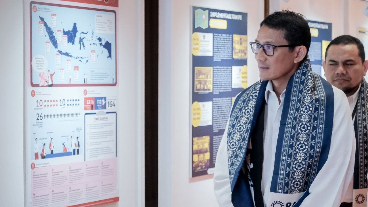 Hadiri RAN PE Awards 2024 Bersama Wapres, Menparekraf Sandiaga Uno: Cegahan Terorisme di Sektor Wisata