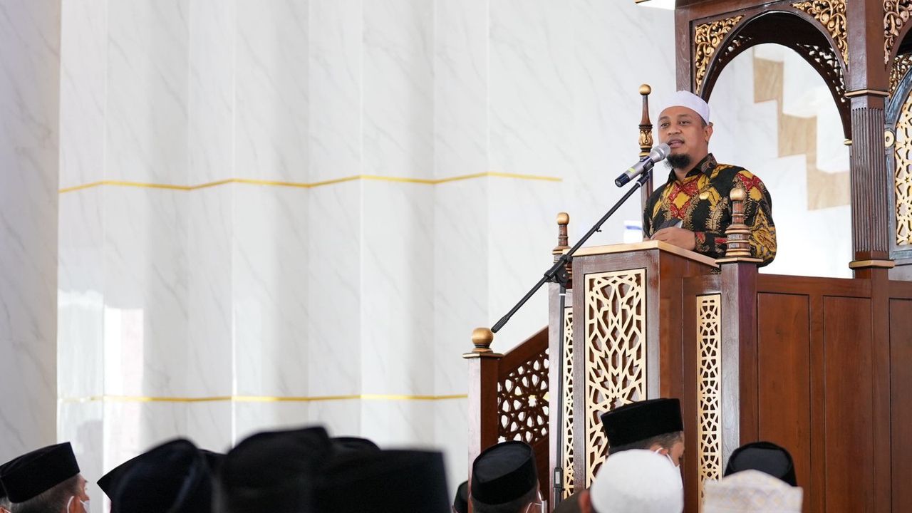 Berharap Warga Religius, Pemprov Sulsel Beri Dana Hibah ke Beberapa Masjid di Sidrap