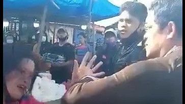 Viral Preman Pukuli Perempuan Penjual Sayur di Pasar Gambir Deliserdang, Polisi Langsung Bekuk Pelaku