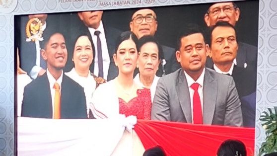 Kaesang, Kahiyang, dan Bobby Disoraki Peserta Sidang Pelantikan Presiden