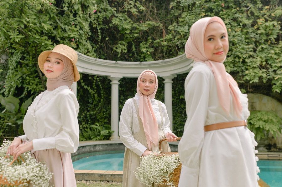 HijabChic x Thatal Jundiah Kolaborasi Lewat Fiore dalam Nuansa Pastel