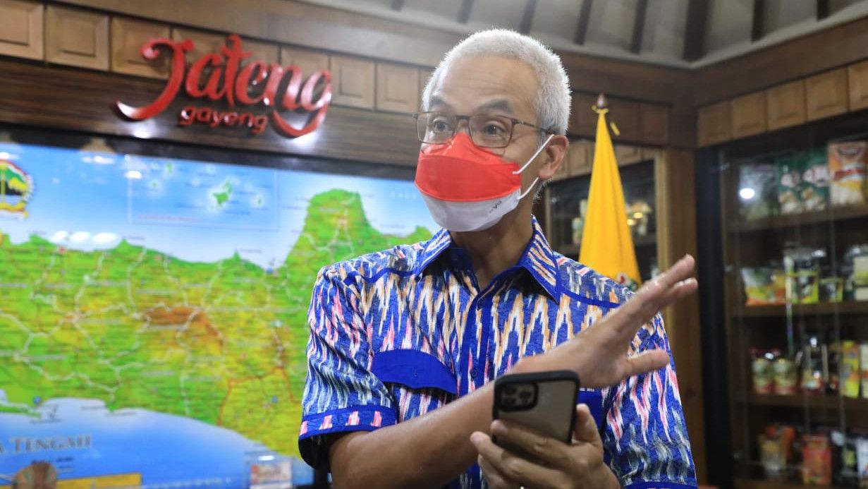 Temui Pertamina Bahas Pasokan BBM Saat Mudik, Ganjar Pranowo: Pertalite Bahan Bakar Idola