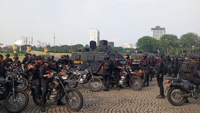 Polda Metro Jaya Patroli Skala Besar Amankan DKI Jakarta
