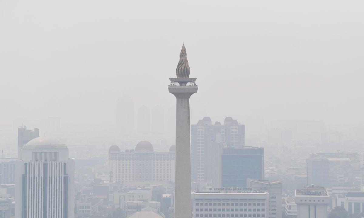 Hari Ini Kualitas Udara DKI Jakarta Dikategorikan Sangat Tidak Sehat