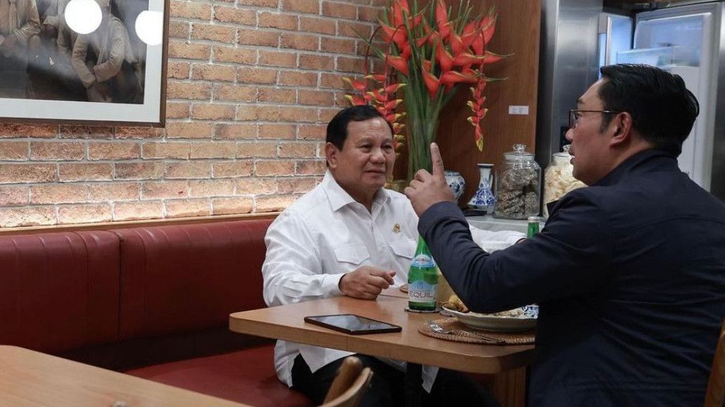 Golkar Sebut Prabowo Ajak Ridwan Kamil Bicara untuk Penjajakan